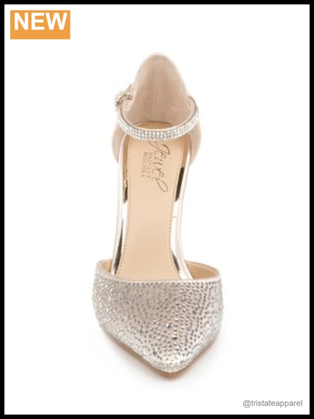 Ankle Strap Stiletto Heeled Sandals - Picture 5 of 6